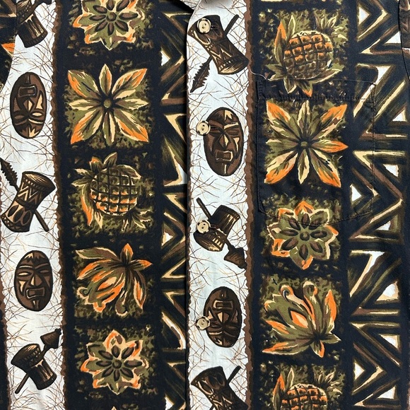 Vintage 1980s Ui-Maikai Hawaiian Button-up Shirt Large - Picture 4 of 4